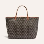 Goyard Saint Louis GM Tote Bag Black and Brown - Image 2